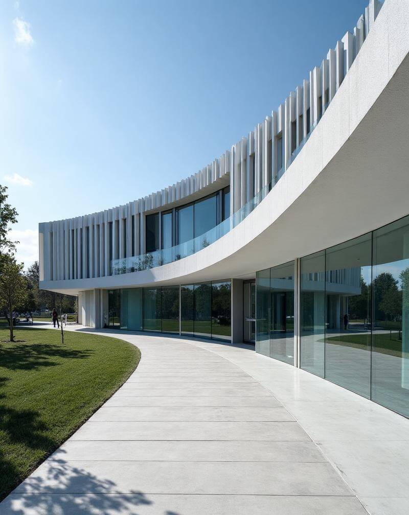 Imagen de un hospital o clínica moderna en Sonora